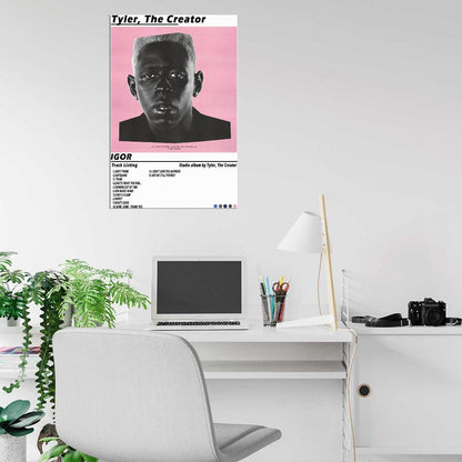 Tyler The Creator IGOR Album Cover Rap Cover Art Music Poster