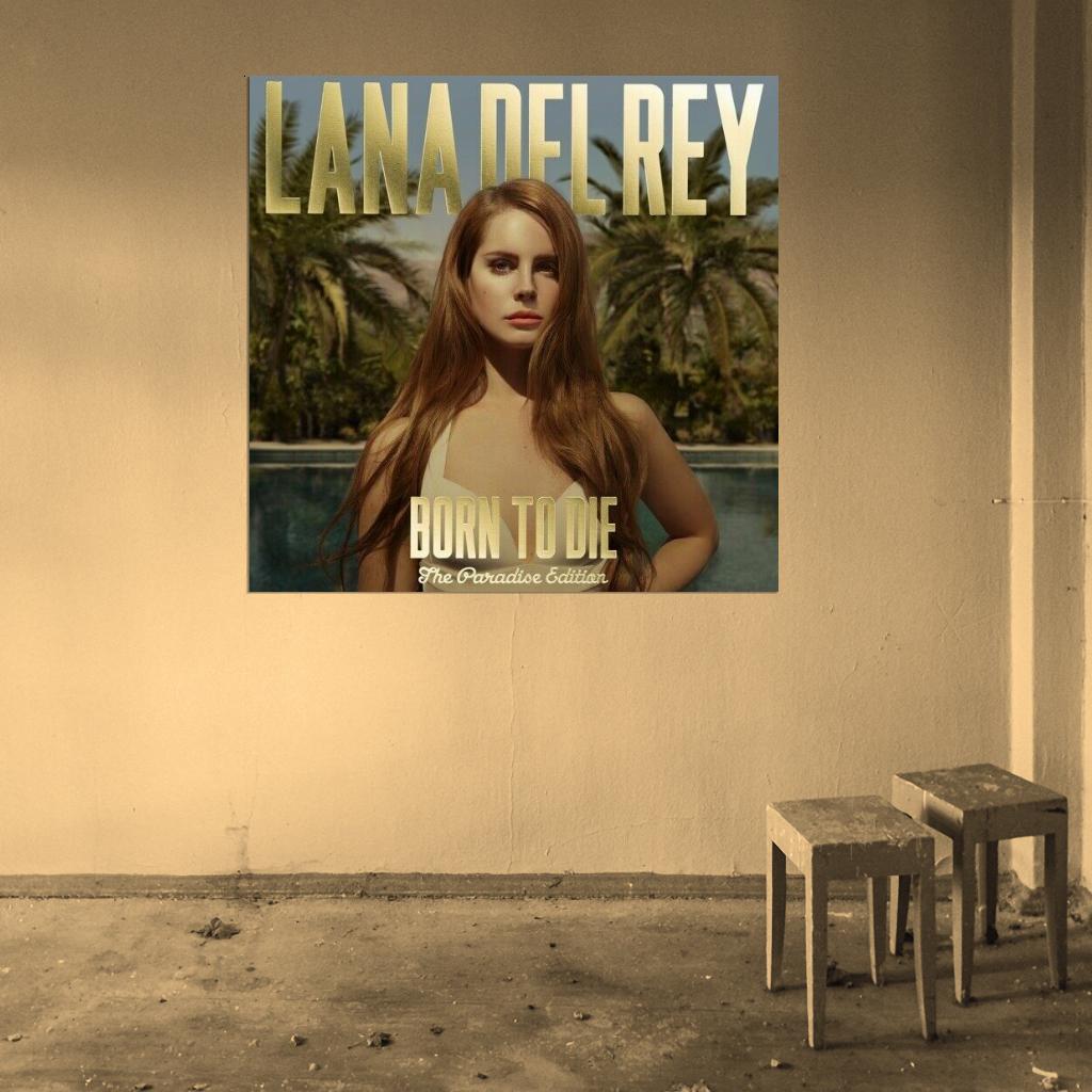 Lana Del Rey 'Paradise' Music Album HD Cover Art Print Poster