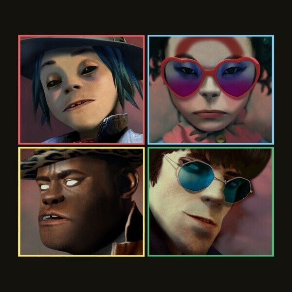 Gorillaz "Humanz (Deluxe)" Album HD Cover Art Print Poster