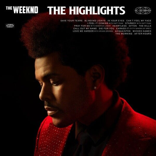 The Weeknd "The Highlights" Album HD Cover Art Poster