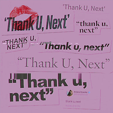 Ariana Grande "thank u next" Album HD Cover Art Music Poster
