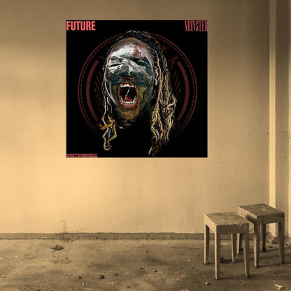 Future "Monster" Music Album HD Cover Art Print Poster