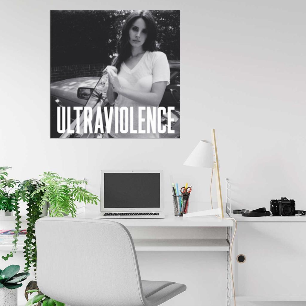 Lana Del Rey ‘Ultraviolence’ Album HD #2 Cover Print Poster