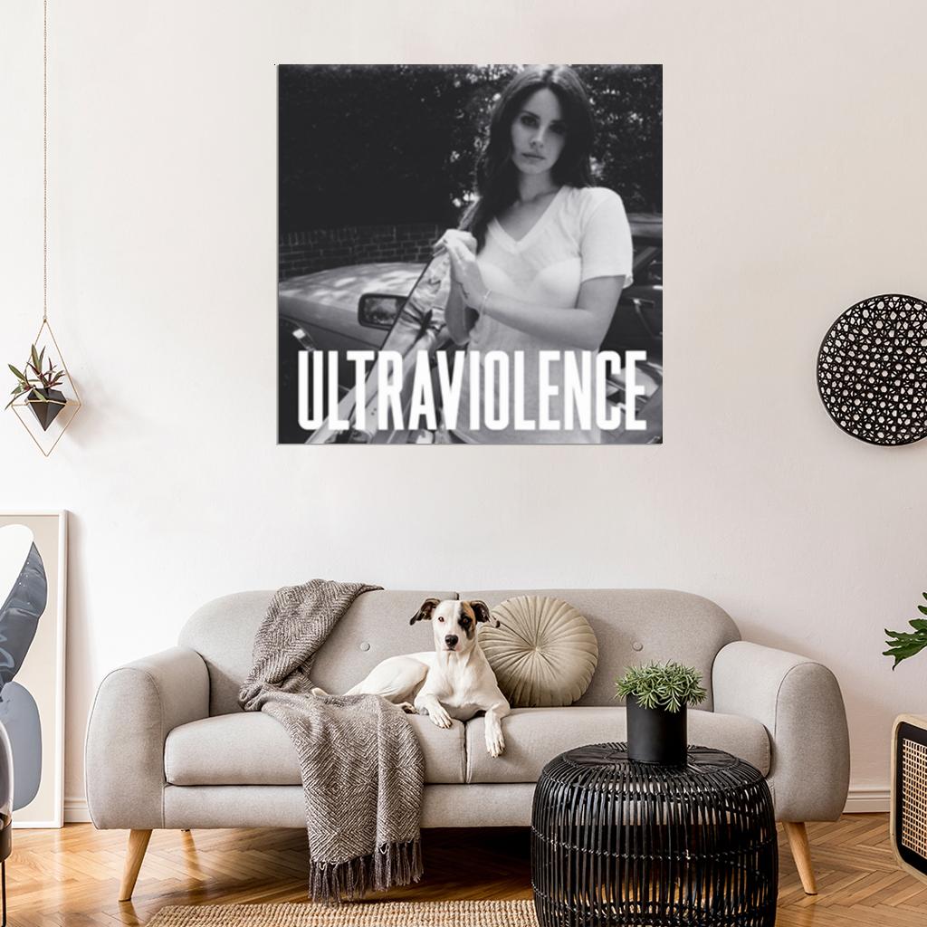 Lana Del Rey ‘Ultraviolence’ Album HD #2 Cover Print Poster