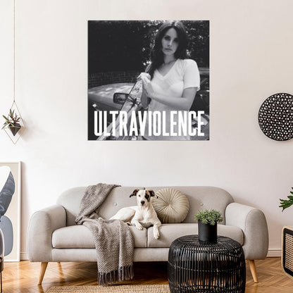 Lana Del Rey ‘Ultraviolence’ Album HD #2 Cover Print Poster