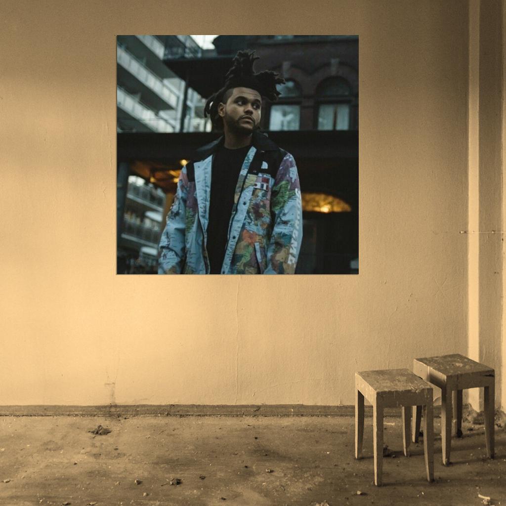 The Weeknd King of the Fall Album HD Cover Art Poster