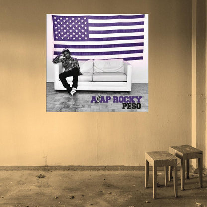 A$AP Rocky “Peso” Music Album HD Cover Art Poster