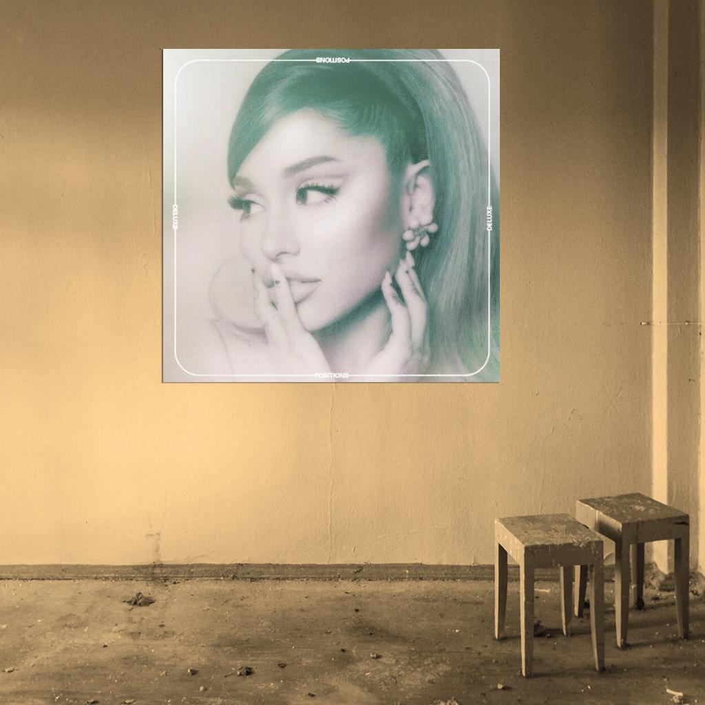 Ariana Grand “Positions (Deluxe)” Album HD Cover Music Poster