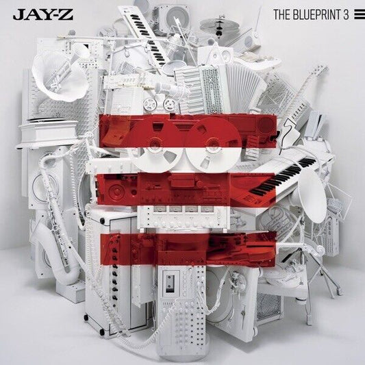 JAY-Z "The Blueprint Music Album HD Cover Art Print Poster