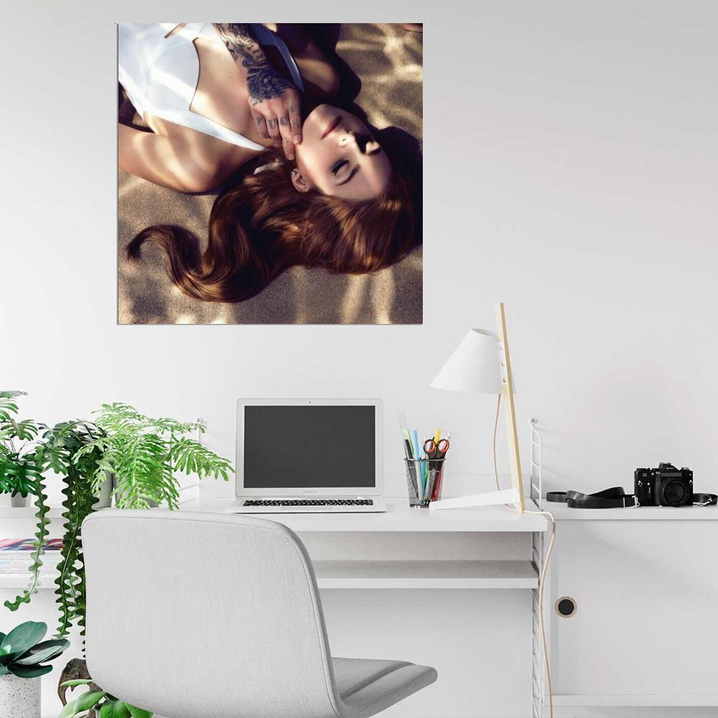 Lana Del Rey "Blue Jeans" Album HD Cover Art Print Poster