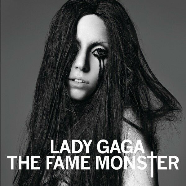 Lady Gaga "The Fame Monster" Album HD Cover Art Print Poster