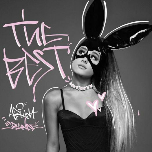 Ariana Grande "The Best" Album HD Cover Art Music Poster