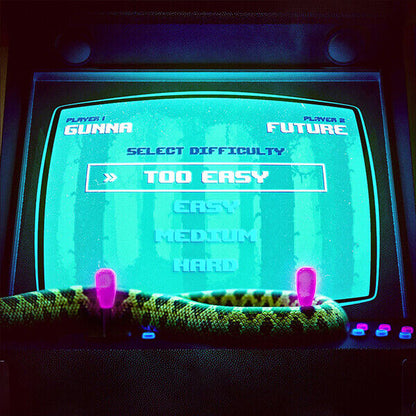 Gunna & Future "Too Easy" Album HD Cover Art Print Poster