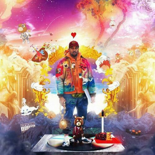 Kanye West All Albums Music HD Cover Art Music Poster