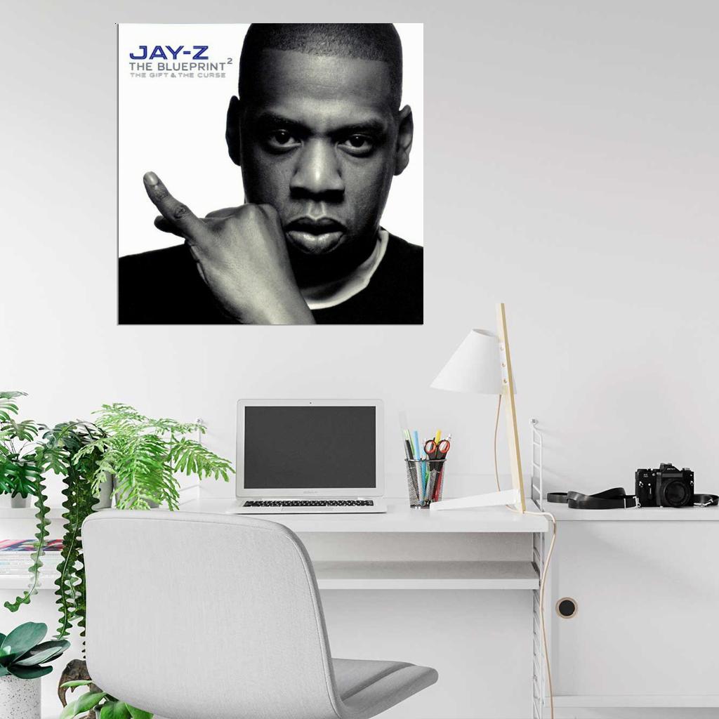 JAY-Z "The Blueprint?: The & the Curse" Cover Wall Print Poster