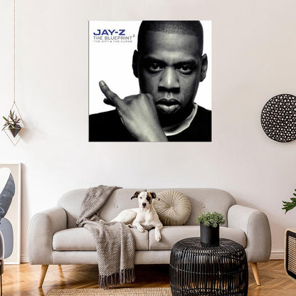 JAY-Z "The Blueprint?: The & the Curse" Cover Wall Print Poster