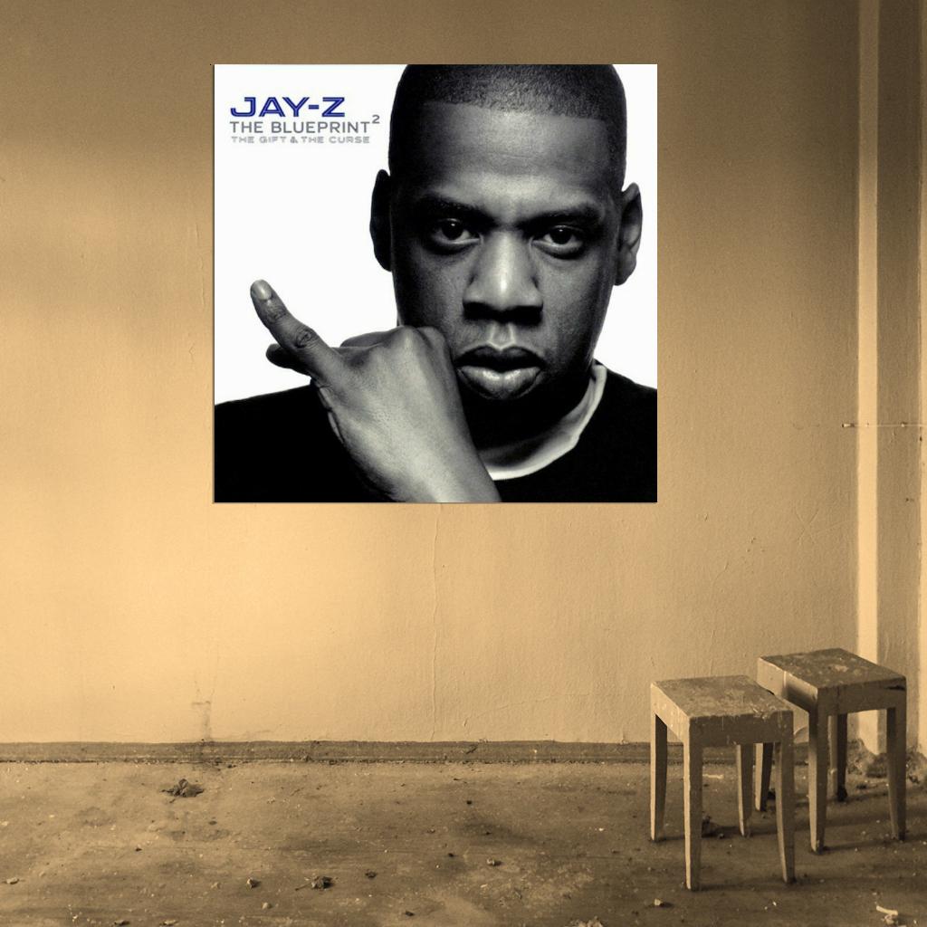 JAY-Z "The Blueprint?: The & the Curse" Cover Wall Print Poster