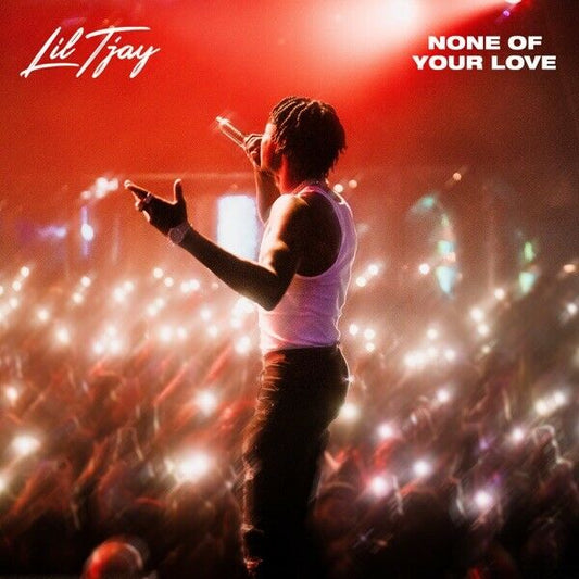 Lil Tjay "None of Your Love" Album HD Cover Art Print Poster