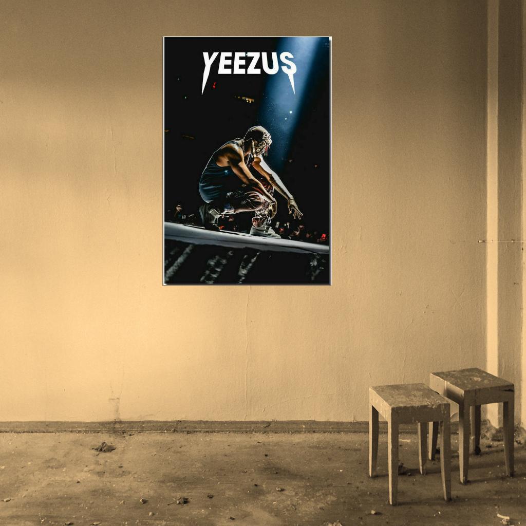 Kanye West Yezzy USA Grammy Rap HIP HOP Star Music Poster