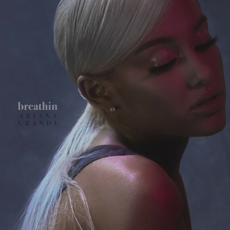 Ariana Grande "breathin" Single HD Cover Art Music Poster