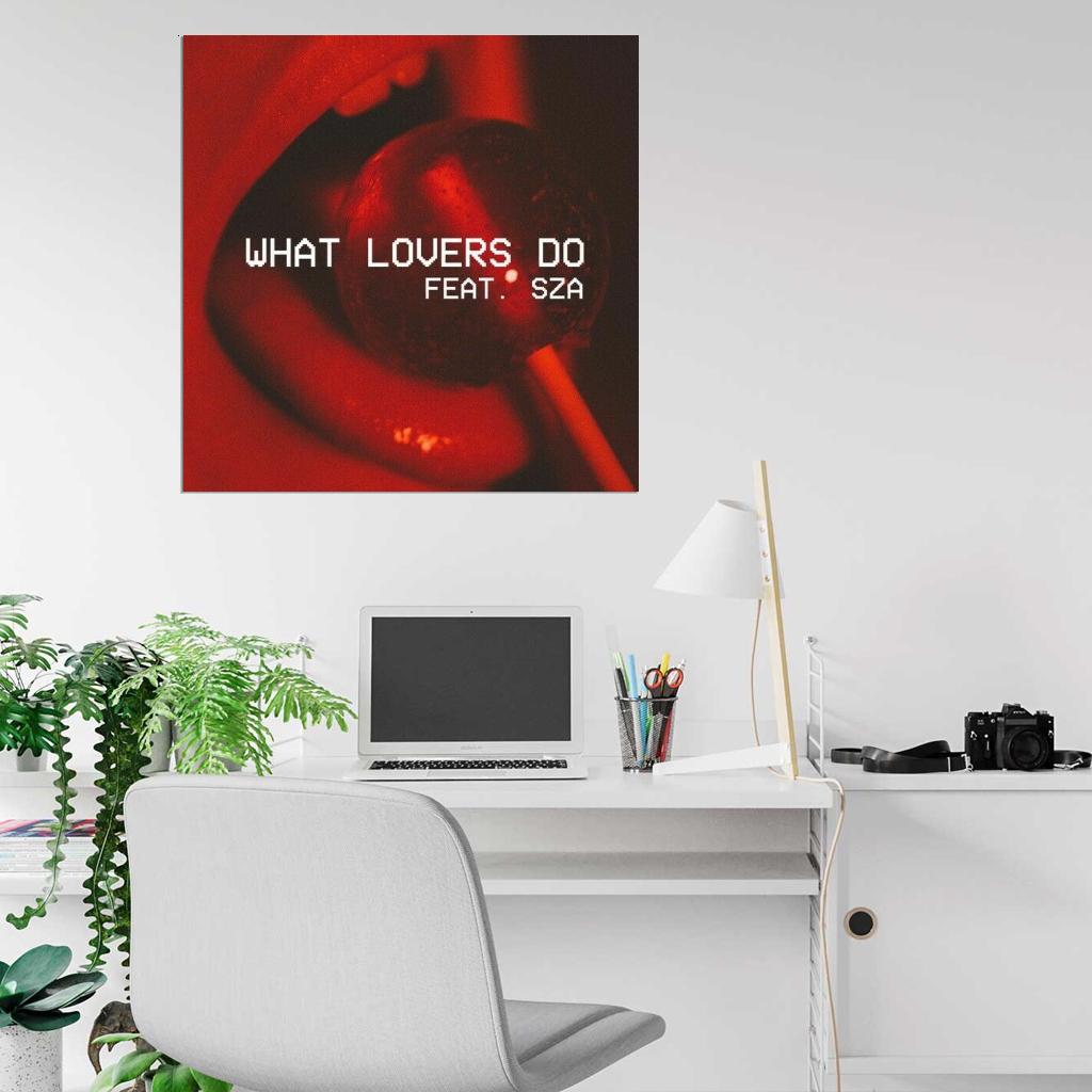 SZA “What Lovers Do” Music Album HD Cover Art Poster