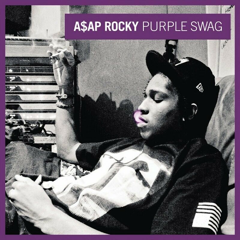 A$AP Rocky "Purple Swag" Music Album HD Cover Art Poster