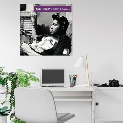 A$AP Rocky "Purple Swag" Music Album HD Cover Art Poster