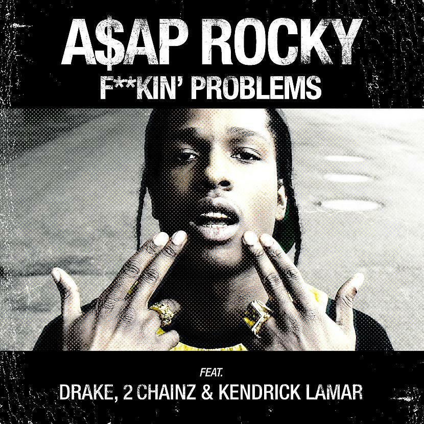 A$AP Rocky "F**kin' Problems" Album HD Cover Art Music Poster