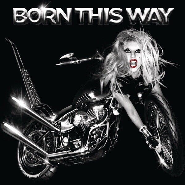 Lady Gaga "Born This Way" Album HD Cover Art Print Poster