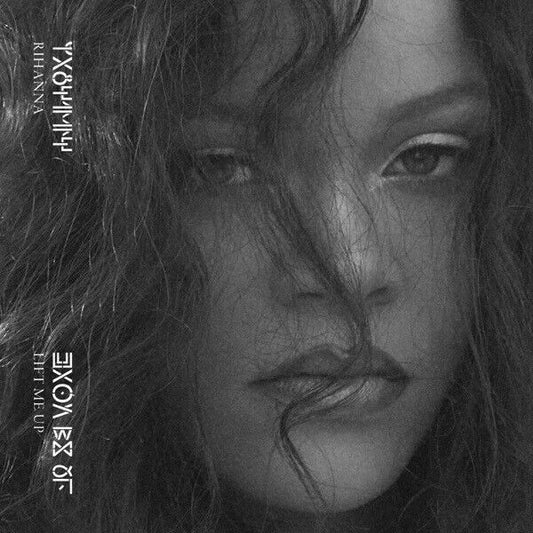 Rihanna "Lift Me Up" Music Album HD Cover Art Print Poster