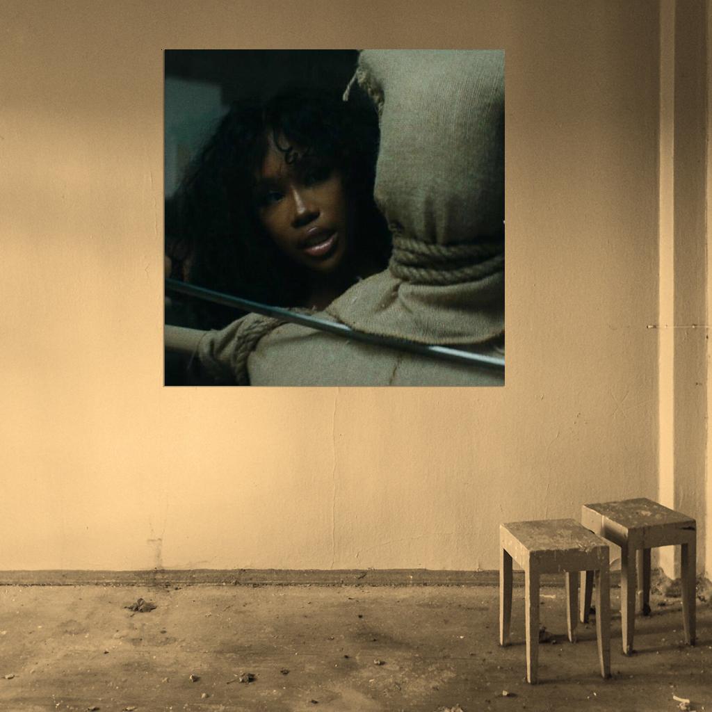 SZA "Kill Bill" Music Album HD Cover Art Poster