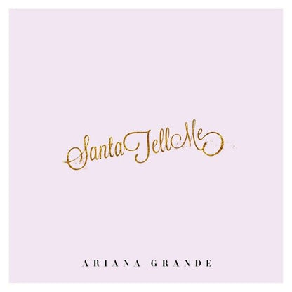 Ariana Grande "Santa Tell Me" Single HD Cover Art Poster