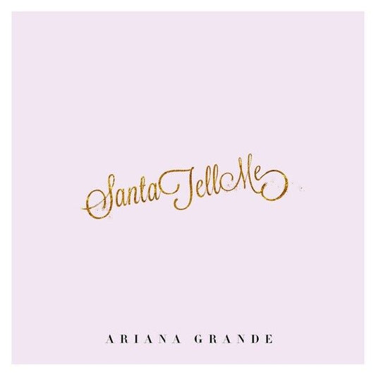 Ariana Grande "Santa Tell Me" Single HD Cover Art Poster