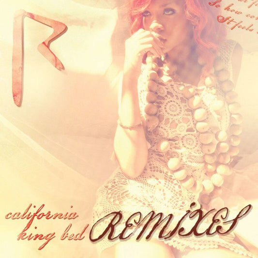Rihanna "California King Bed" Album HD Cover Art Print Poster