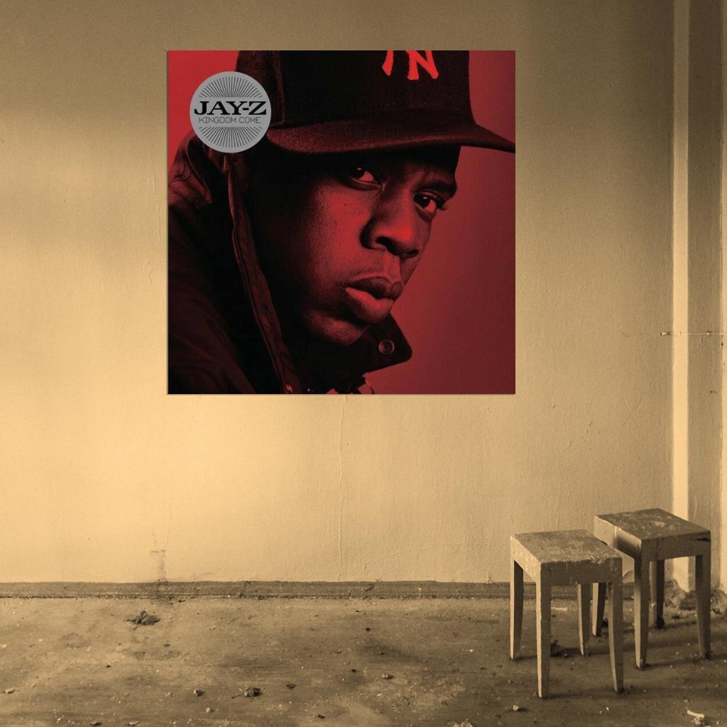 JAY-Z "Kingdom Come" Music Album HD Cover Art Print Poster