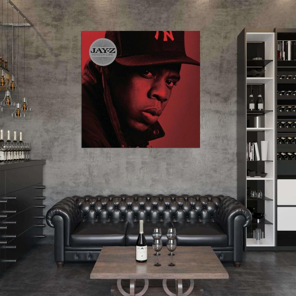 JAY-Z "Kingdom Come" Music Album HD Cover Art Print Poster