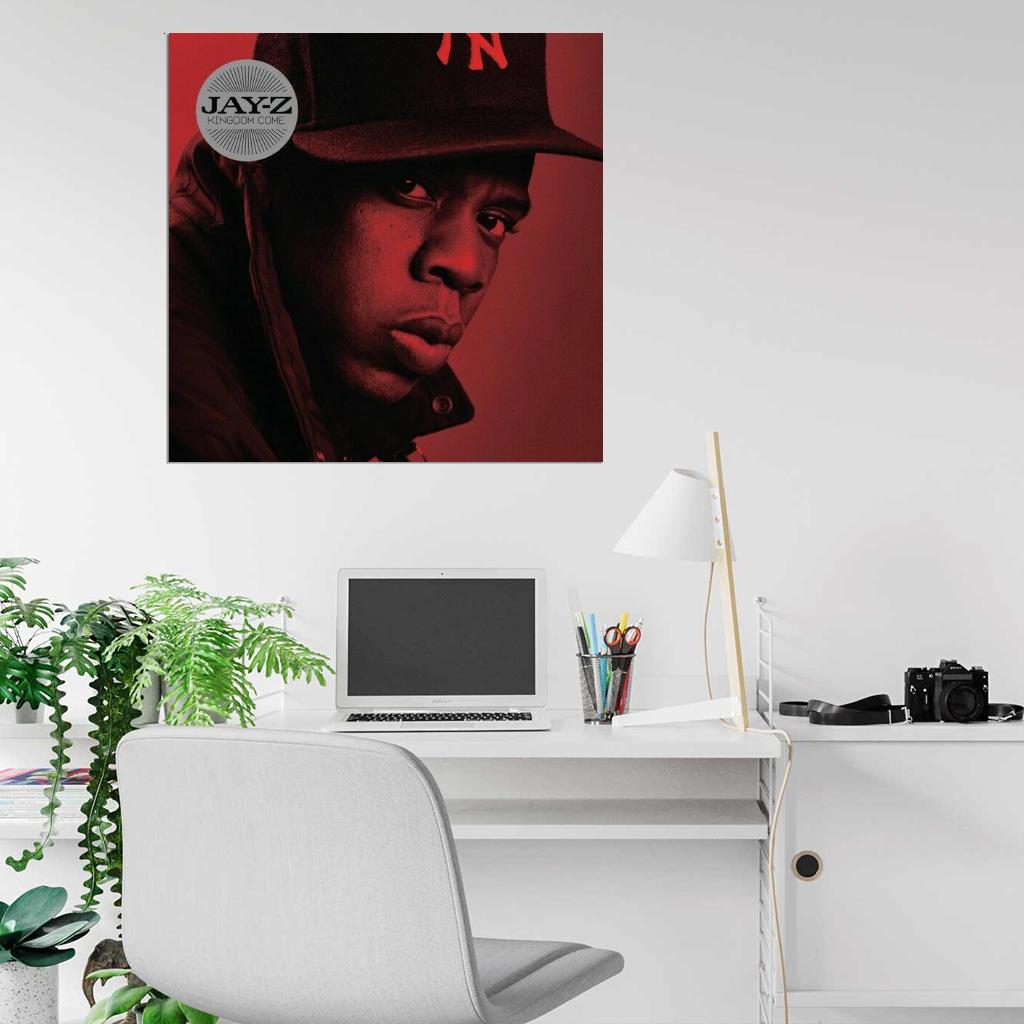 JAY-Z "Kingdom Come" Music Album HD Cover Art Print Poster