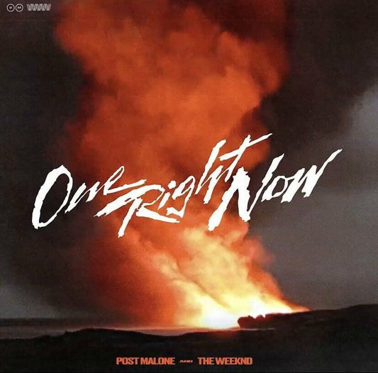 Post Malone & The Weeknd "One Right Now" Cover Music Poster