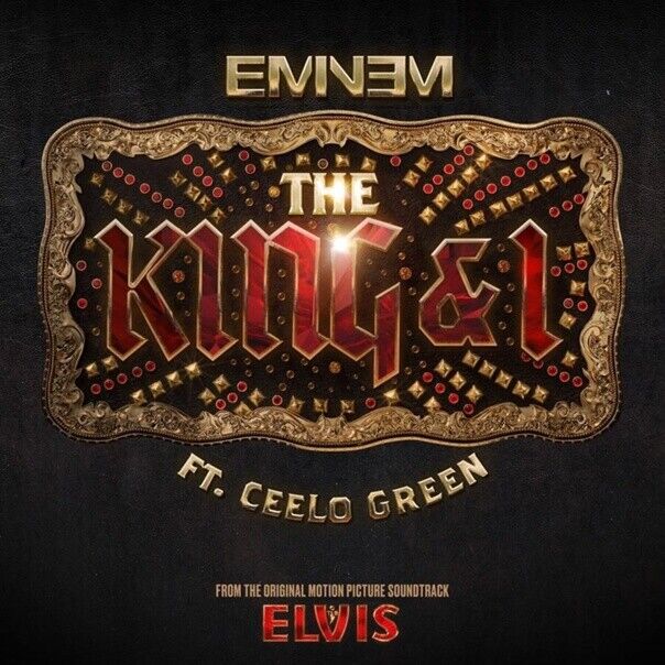 Eminem "The King and I" Music Song HD Cover Art Print Poster