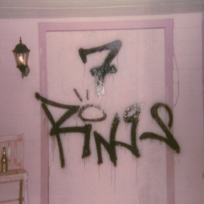 Ariana Grande '7 rings' Music Single HD Cover Art Poster