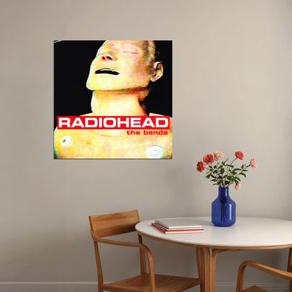 Radiohead The Bends Album Cover Art Alternative Rock Music Poster Band Wall Print