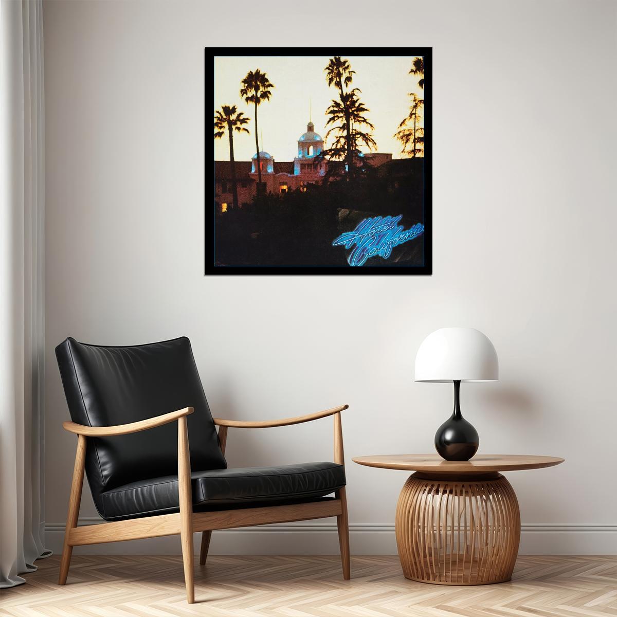 Eagles Hotel California Album Cover Art Rock Music Poster Band Print