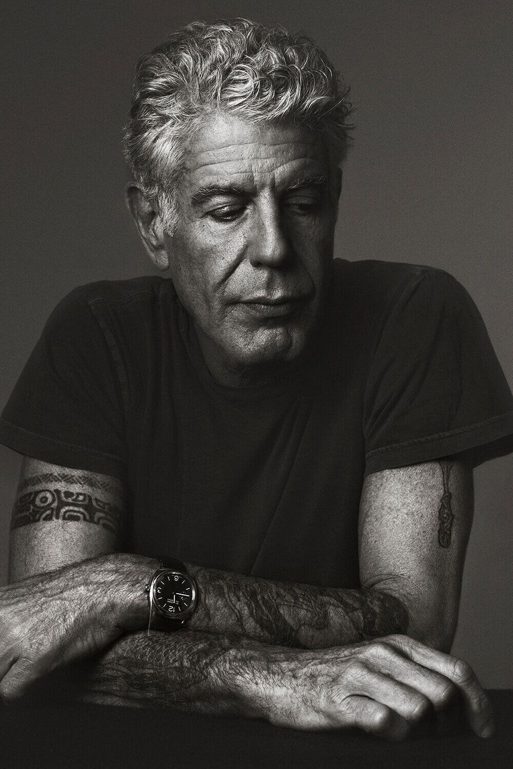 Anthony Bourdain Poster Celebrity Chef Wall Art Travel Host Print