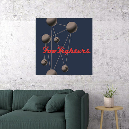 Foo Fighters The Colour And The Shape Album Cover Art Rock Music Poster Band Music Print