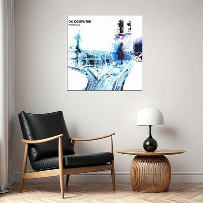 Radiohead Ok Computer Album Cover Art Alternative Rock Music Poster Band Wall Print