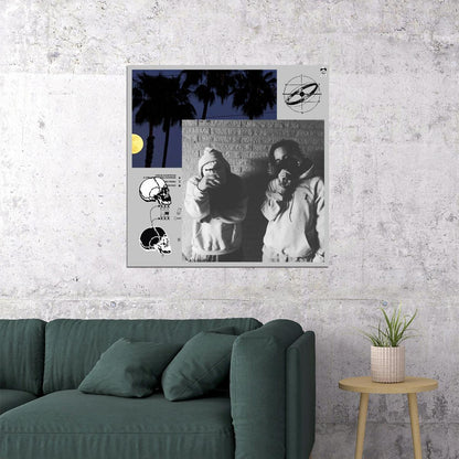 Suicideboys $uicideboy$ Album Cover Art Hip-hop Music Poster Rap Duo Music Print