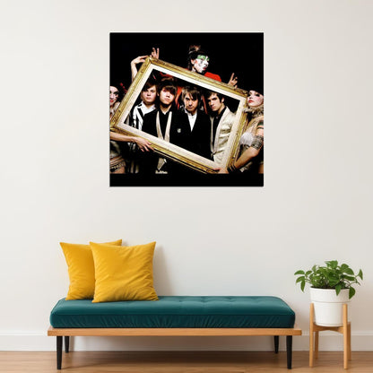 Panic! At The Disco Music Poster Rock Band Wall Print