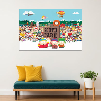 South Park Tv Show Poster Animated Series Print