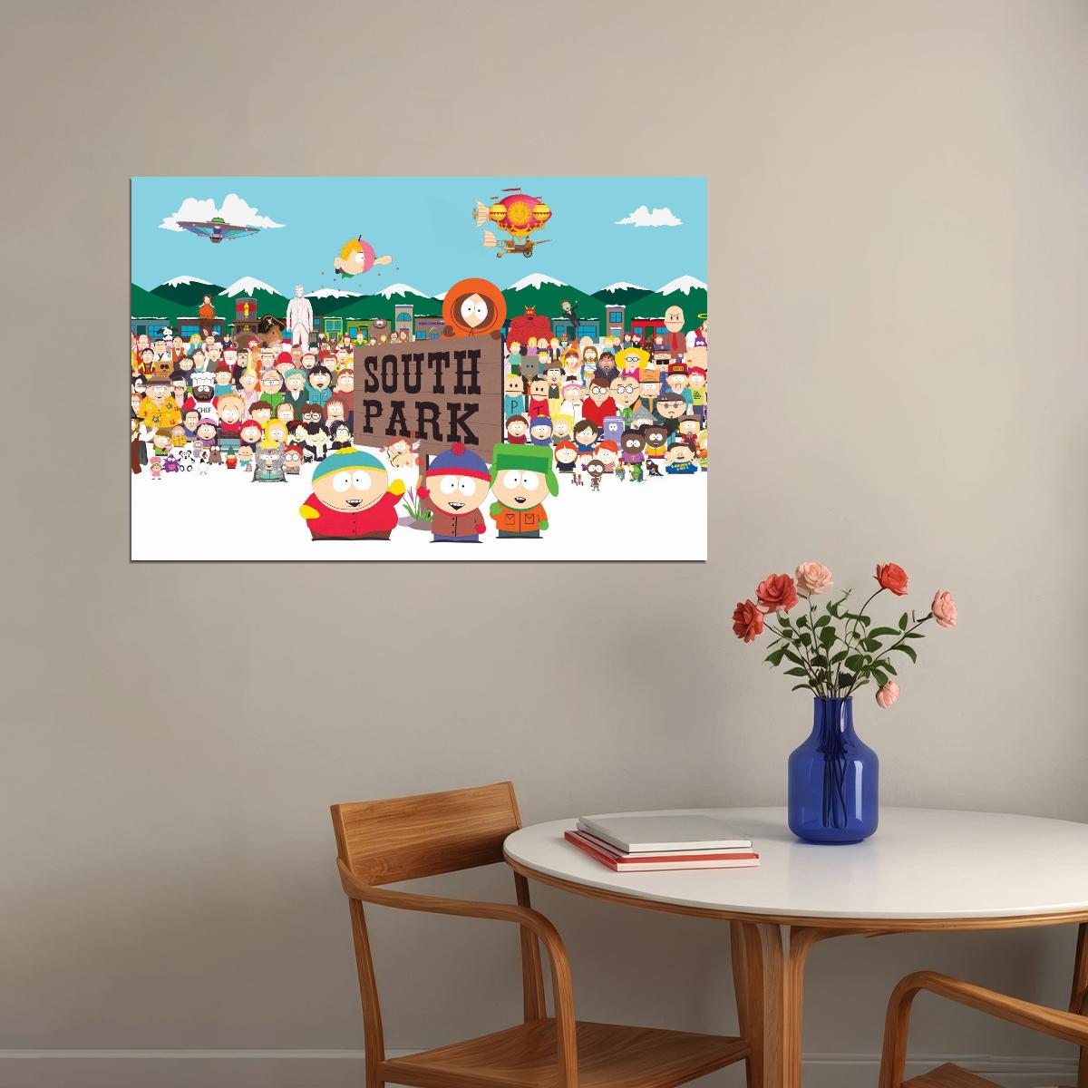 South Park Tv Show Poster Animated Series Print