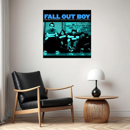 Fall Out Boy Take This To Your Grave Album Cover Art Rock Music Poster Band Print